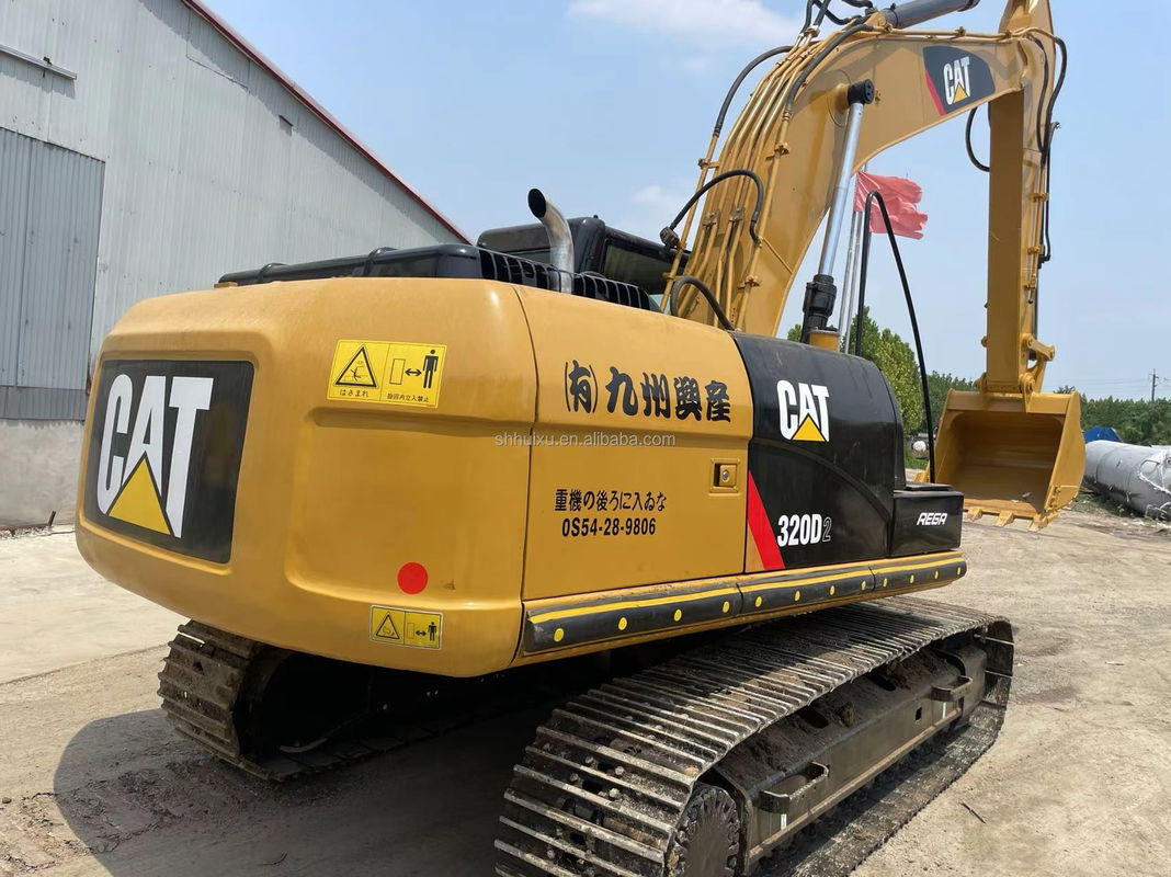 Gebraucht gute Qualität Grabmaschine Cat320D Ursprung Japan gebrauchtes Raupenbagger mit EPA Raupen auf Lager