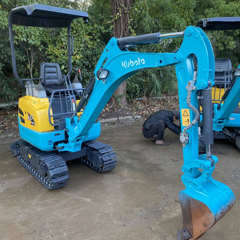 Gebrauchtes 2T Kubota U17 geladenes Diesel-Hydraulik-Crawlerbagger haben eine hohe Qualität mit einem Rabattpreis auf den Bau Kubota U35