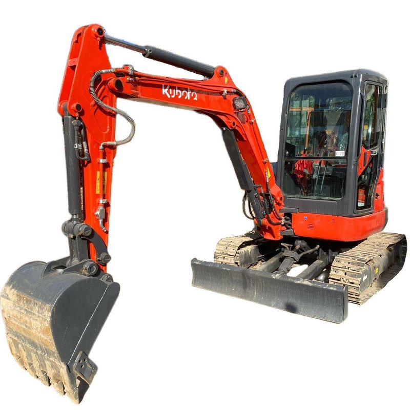 Gebrauchtes Bagger Kubota40 in gutem Zustand/Handgewandtes hydraulisches Krabbler Bagger Kubota40 zum Verkauf
