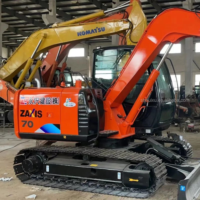 Gebraucht Bagger HITACHI ZX60 ZX70 Baumaschinen ausgezeichnete Leistung niedriger Preis