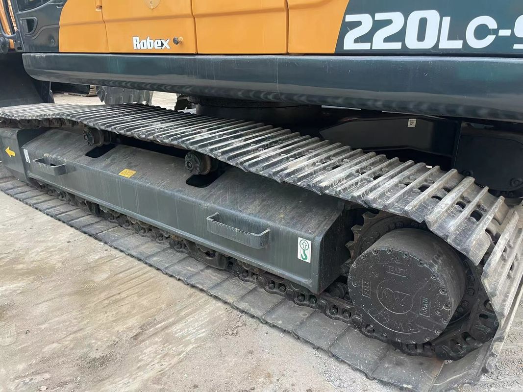 Gebraucht großer Crawler Bagger Hyundai 220 Digger Gebraucht großer Bagger 22 Tonnen Gebraucht Bagger