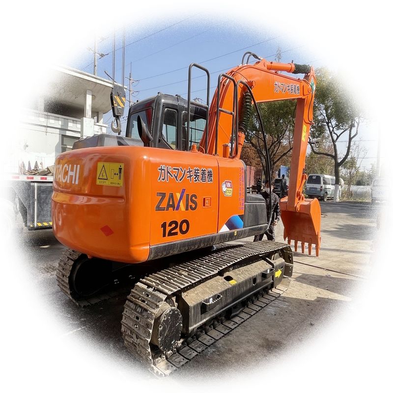 Gebrauchtmaschine Gebrauchtbagger-Gräbermaschine HITACHI 120 zu einem niedrigen Preis zum Verkauf