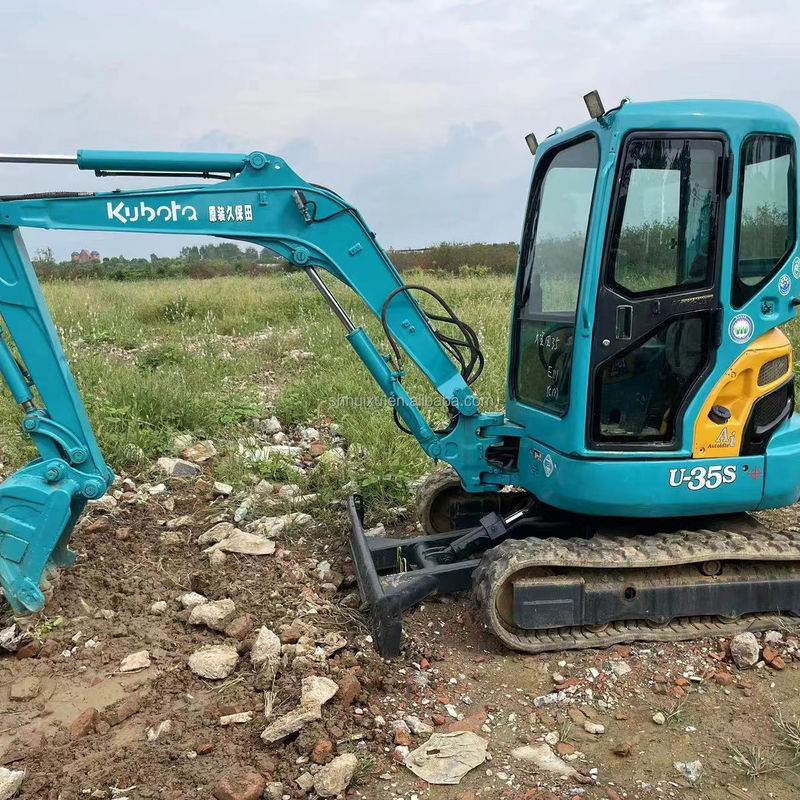 Niedrige Arbeitszeiten Kubota U35S Bagger Verkauf gebrauchtes Bagger mit hochwertigem Motor und Pumpe Bagger gebraucht billige gebrauchte Maschinen