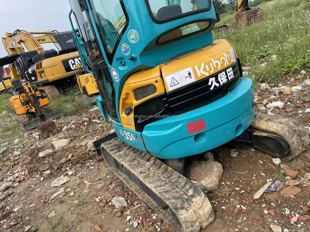 Niedrige Arbeitszeiten Kubota U35S Bagger Verkauf gebrauchtes Bagger mit hochwertigem Motor und Pumpe Bagger gebraucht billige gebrauchte Maschinen