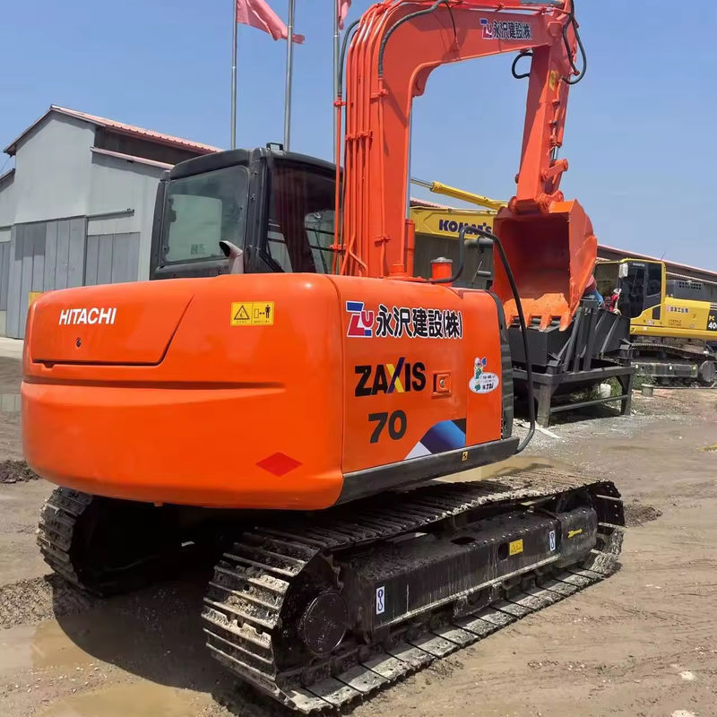 Bagger Mini Hitachi Baujahr 2006 Zx70 Crawler Gebrauchtbagger zum Verkauf