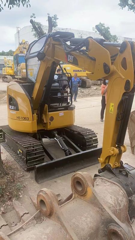 Gebrauchtes Wandbagger CAT302.5 ohne Fahrerkabine Gebrauchtbagger Minibagger zum Verkauf