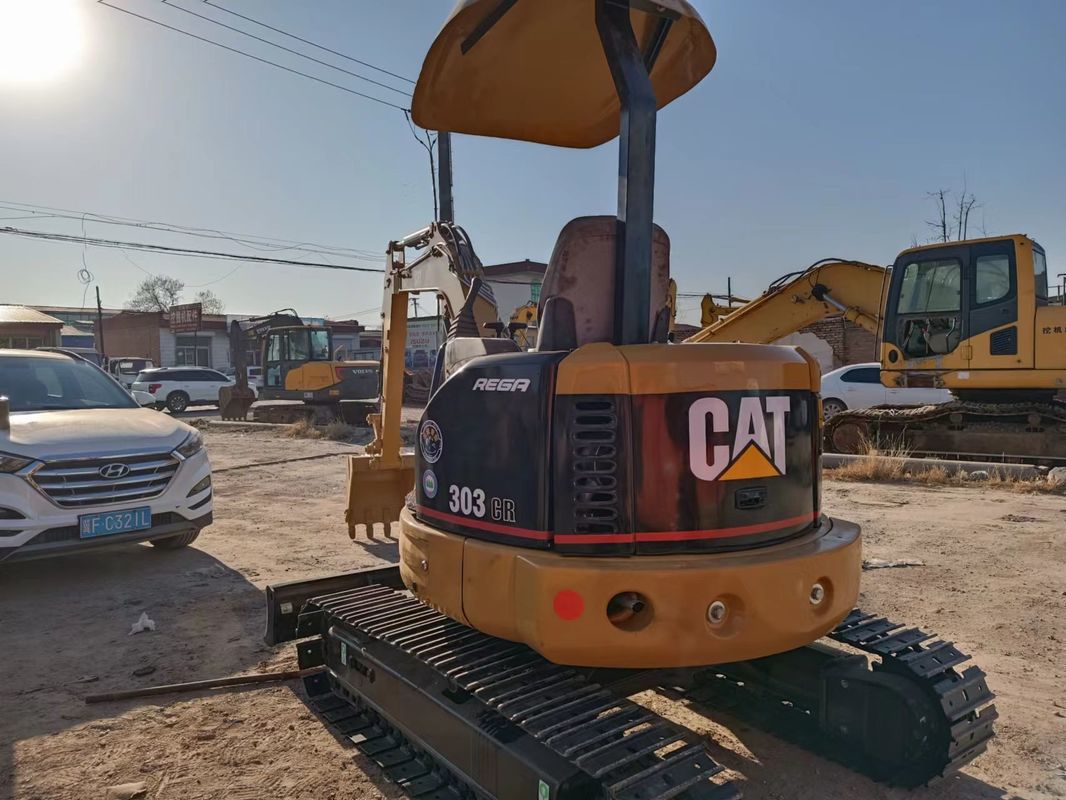 Gebrauchtes Minibagger CAT303 ohne Fahrerfahrzeug Hand Erdbagger China Minibagger