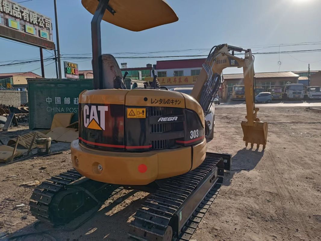 Gebrauchtes Minibagger CAT303 ohne Fahrerfahrzeug Hand Erdbagger China Minibagger