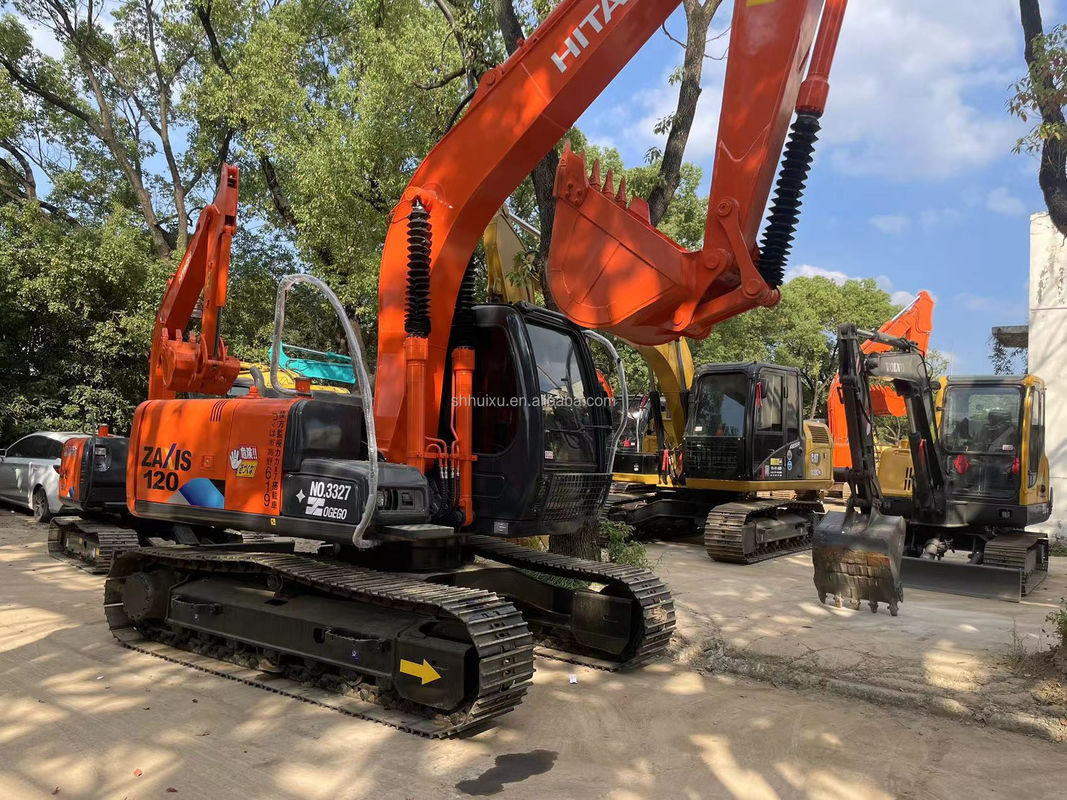 Crawler Gebraucht Bagger HITACHI ZX120 Baggermaschine HITACHI ZX60 ZX70 ZX120 ZX130 Baumaschinen