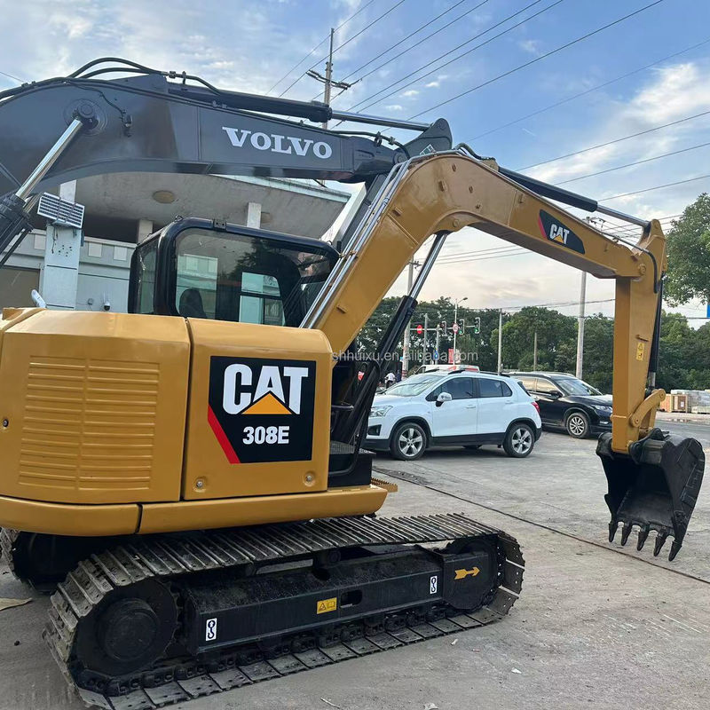 Gebraucht Bagger CAT 308E Bagger Gebrauchtmaschinen 8 Tonnen Gebraucht Bagger Gebraucht hydraulischer Crawler Bagger Gebraucht zum Verkauf