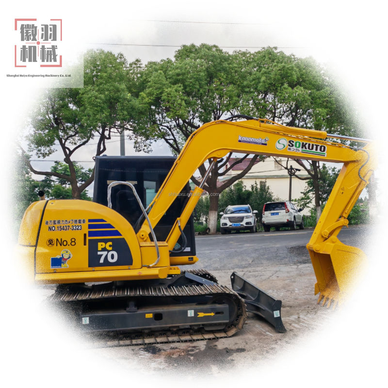 Gebraucht Crawler Bagger Baugräber / Gebraucht KomatsuPC70-8 pc50 pc55 mit günstigem Preis / Gebraucht Bagger Japan