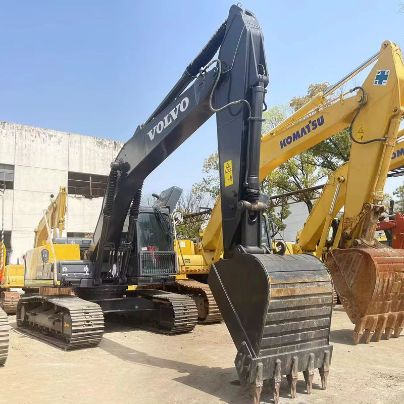 21000kg Gebrauchtes Hydraulisches Crawler Bagger Zweithand Volvo Ec210 1.1m3 Eimerkapazität