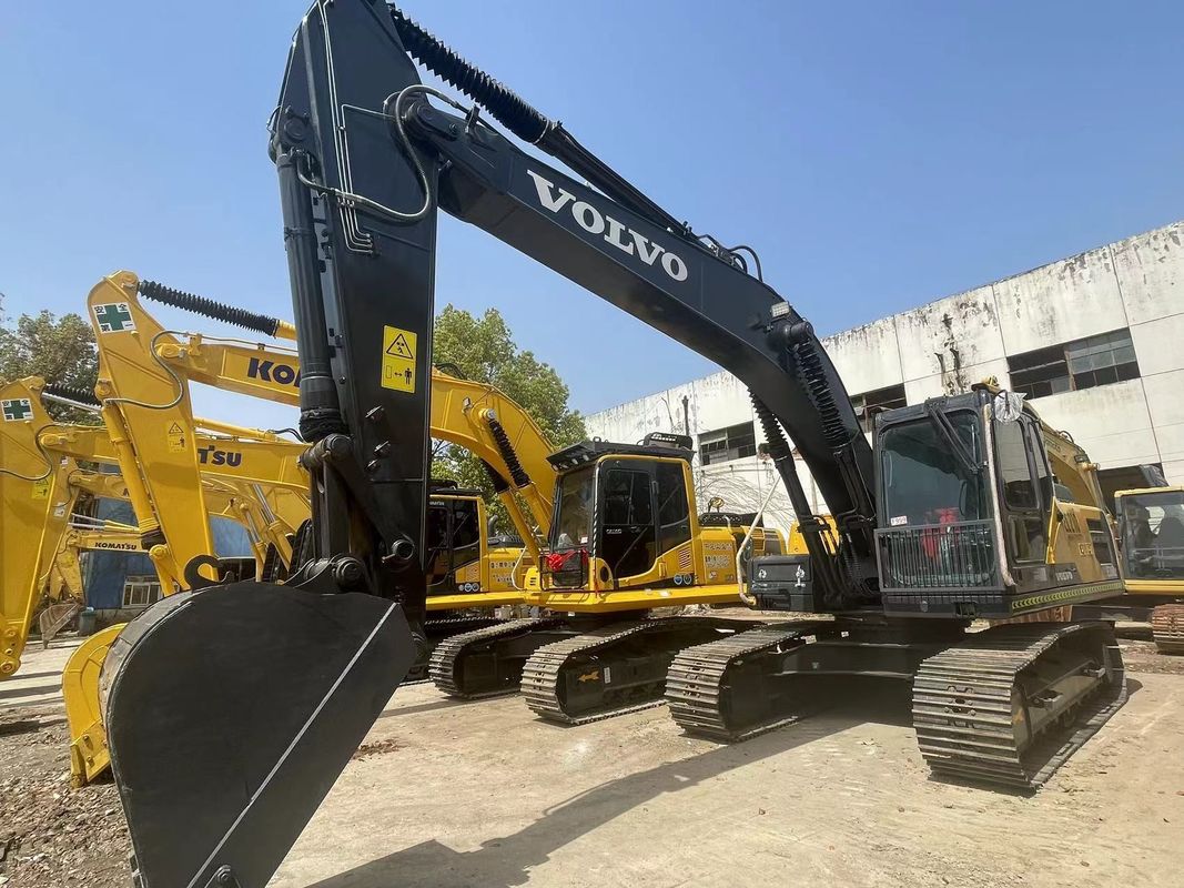 21000kg Gebrauchtes Hydraulisches Crawler Bagger Zweithand Volvo Ec210 1.1m3 Eimerkapazität