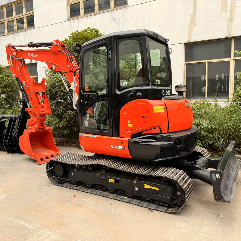 Gebraucht Bagger Kubota165 Gebraucht-Krawler Bagger für Janpan Original Baumaschinen Gebraucht Minibagger 6,5 Tonnen