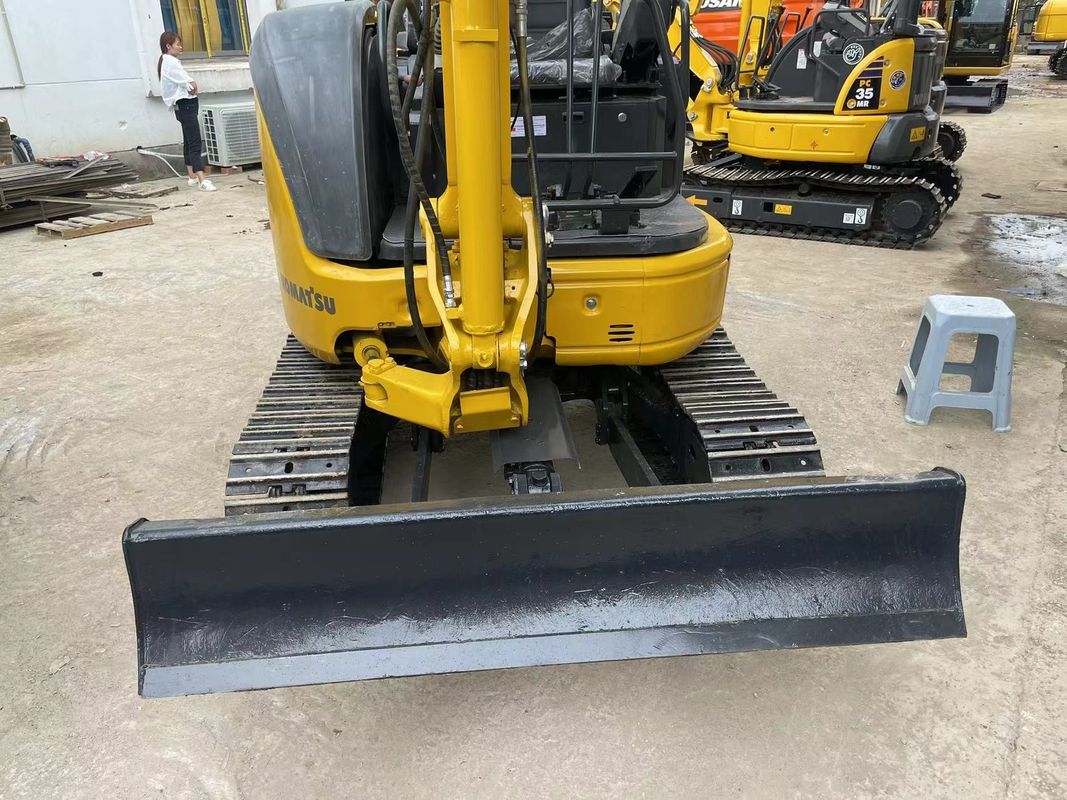 Gebrauchtes Komatsu PC18 PC35MR Minibagger Baumaschine / gebrauchtes hydraulisches Minibagger Komatsu gute Qualität