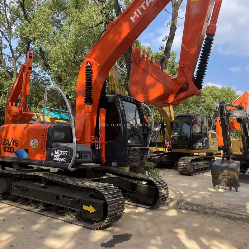 Maschine Gebraucht Baggermaschine HITACHI 120 beste Qualität gebrauchte Hitachi zx120 zum Verkauf