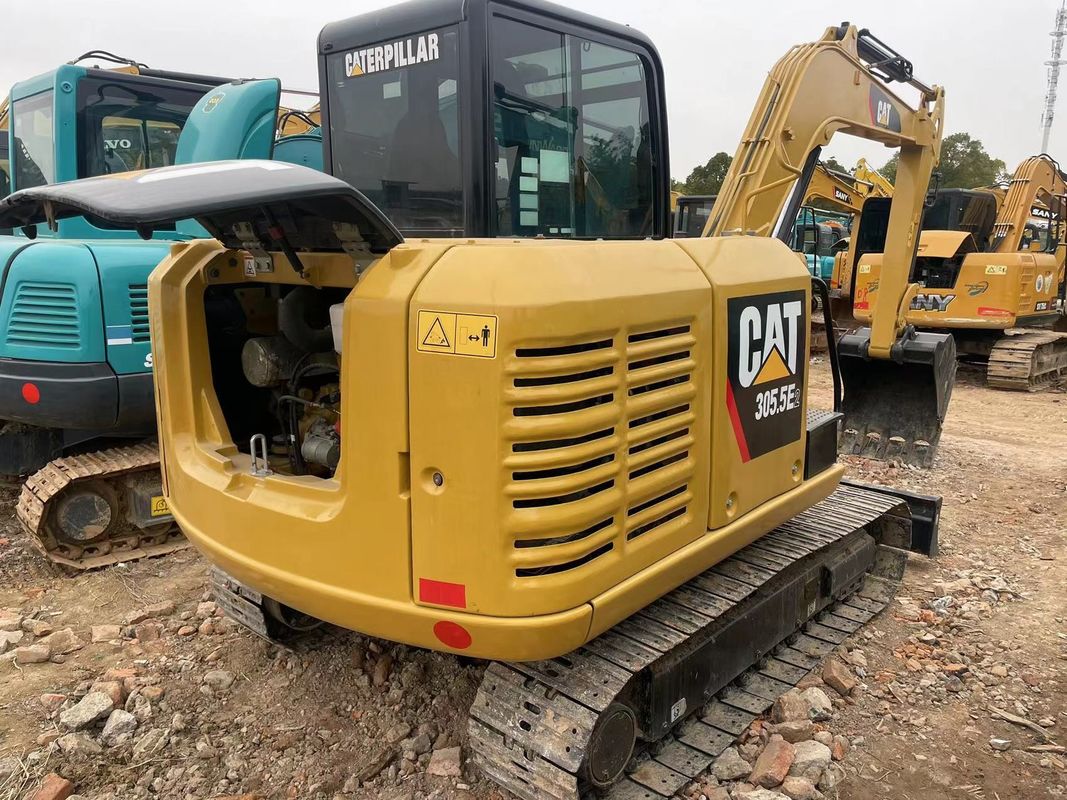 andere Baumaschinen MiNi Gebraucht CAT305.5 Hydraulischer Krabbel-Backhoe-Gräber Gebrauchtbagger in den VAE Gebrauchtbagger