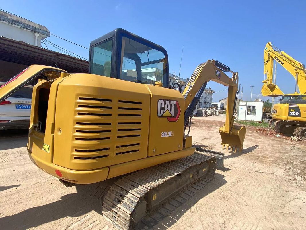 andere Baumaschinen MiNi Gebraucht CAT305.5 Hydraulischer Krabbel-Backhoe-Gräber Gebrauchtbagger in den VAE Gebrauchtbagger