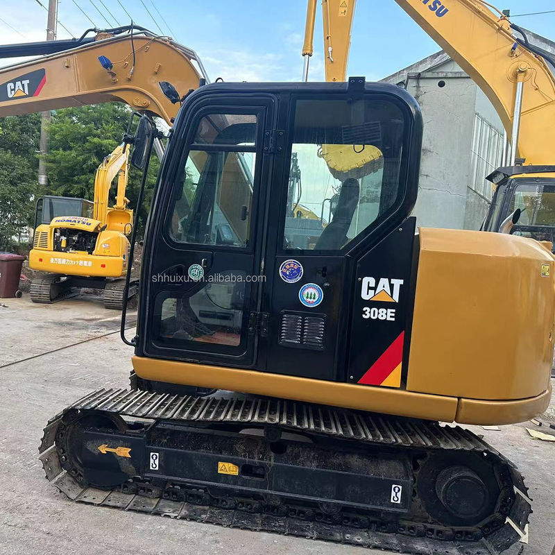 Gebrauchtes Bagger CAT 308E 307E 306E 305E, Katalog 306 E 306D 307D 308 Brecherleitung,Minibagger CAT 306E2 mit Dozer