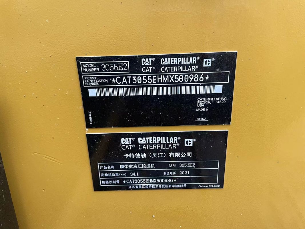 Gebraucht Bagger CAT305.5 Bagger Gebrauchtmaschinen 5,5 Tonnen Katzenbagger Gebrauchtbagger Gebraucht cat3055