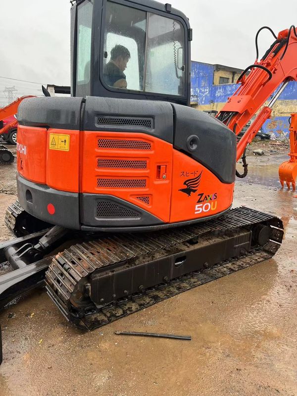 mit hoher Grableistung verwendet Hitachi zx50u/Zweithand-Mini-Raucherbagger Hitachi zx50 u