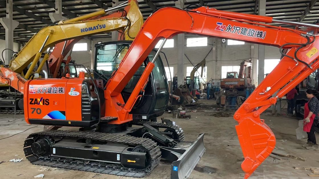 Hitachi auf Lager In gutem Zustand gebrauchtes Bagger Hitachi zx70/ aus zweiter Hand in gutem Zustand Hitachi zx70