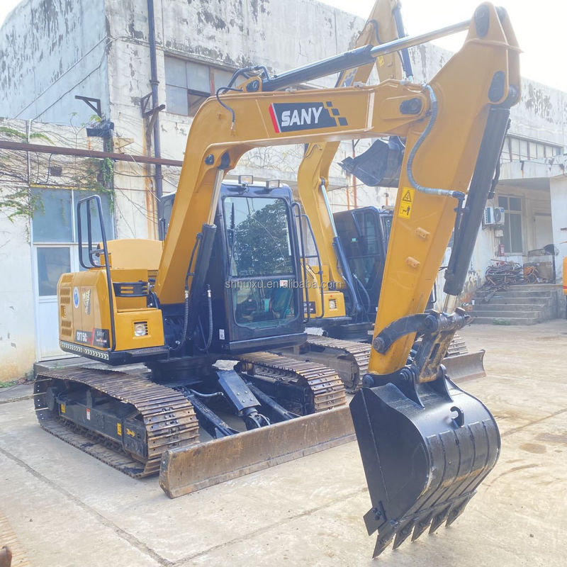China Original Gebraucht Sany Bagger 75c SY75C-10 SY75C-8 SY75C-9 Mini Bagger 8 Tonnen