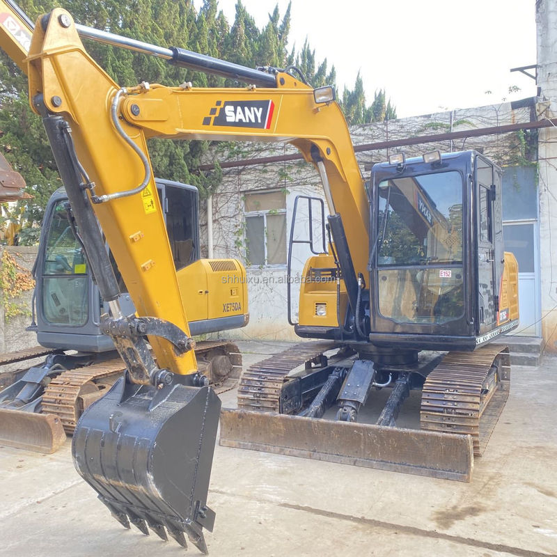 China Original Gebraucht Sany Bagger 75c SY75C-10 SY75C-8 SY75C-9 Mini Bagger 8 Tonnen