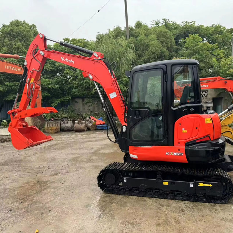 Niedriger Preis Gebrauchtbagger 6,5Ton Hydraulischer KUBOTA KX165 Bagger gebraucht KUBOTA165 Bagger Original Japan zum Verkauf
