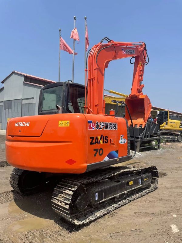 Hitachi Zx70 Gebraucht Hitachi Bagger 7 Tonnen Gebraucht Crawler Bagger 0,33m3