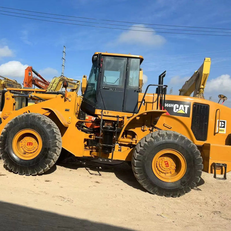 6 t gebrauchtes Ladegerät CAT966H gebrauchtes Raupen 966 Radlader gebrauchtes Baggerzug