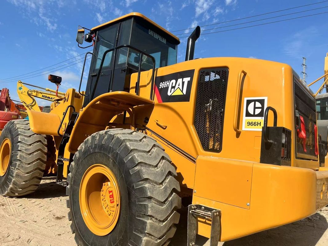 6 t gebrauchtes Ladegerät CAT966H gebrauchtes Raupen 966 Radlader gebrauchtes Baggerzug