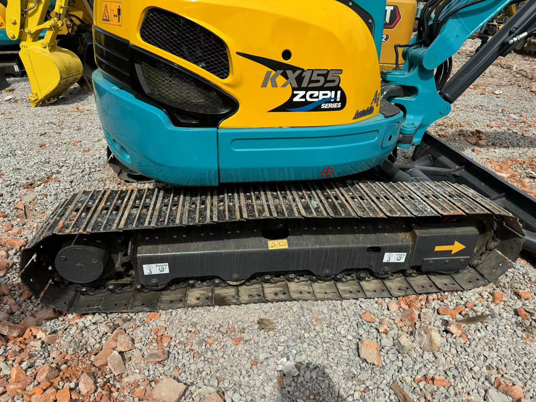 5.5 Tonnen Mini Gebrauchtbagger Kubota Kx155 Original Japan Crawler Digger