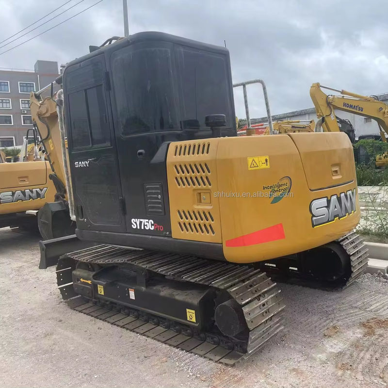 7.5 Tonnen Gebraucht Sany Bagger Gebraucht Sany Crawler Bagger Sany75