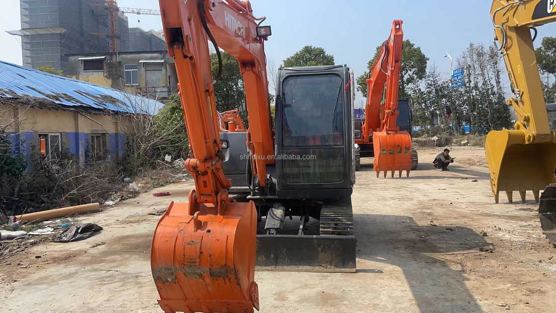 6000KG Zx60 Gebrauchtes Hitachi Bagger Originalfarbe Gebrauchtes Hitachi Mini Bagger