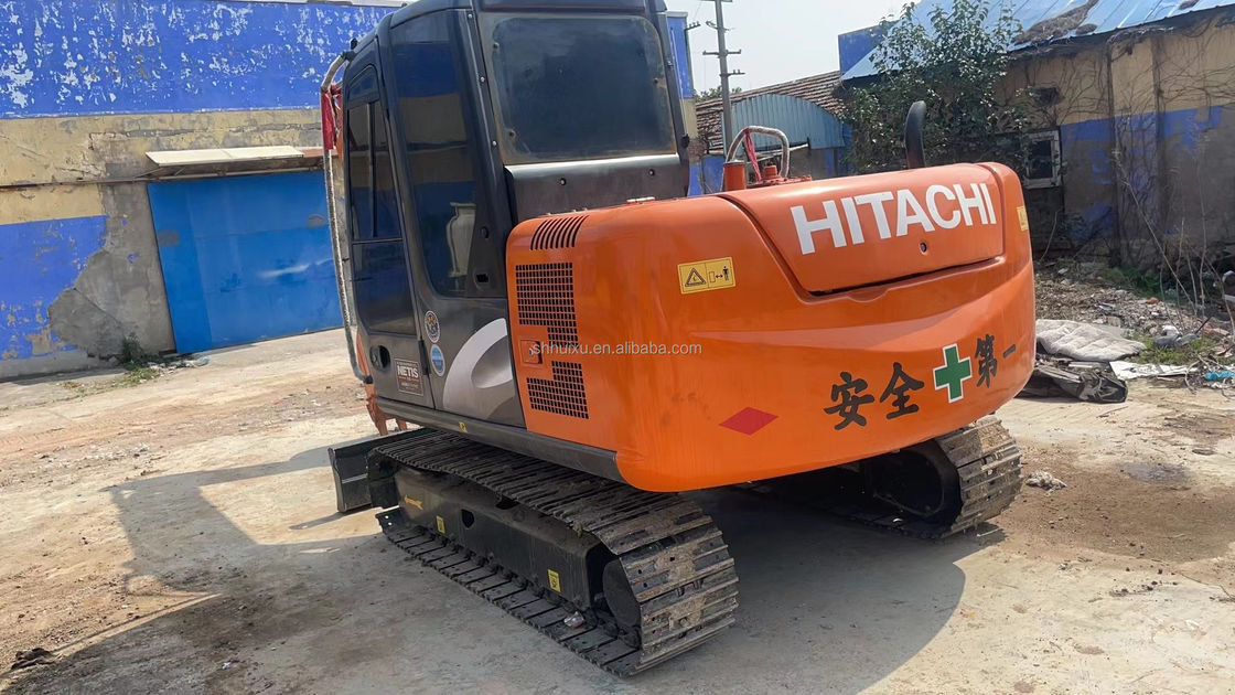 6000KG Zx60 Gebrauchtes Hitachi Bagger Originalfarbe Gebrauchtes Hitachi Mini Bagger