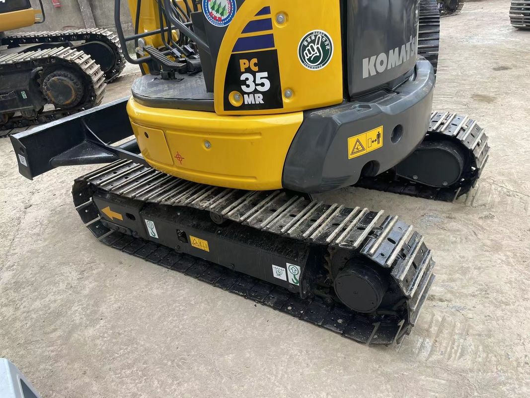 Gebrauchtes Komatsu PC35MR Minibagger Baumaschine Mini-Crawler Bagger verwendet komatsupc35 heiß verkaufen