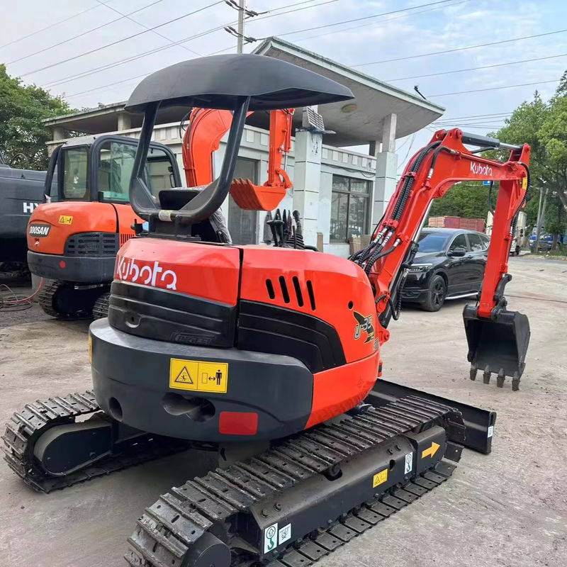 0.15m3 Eimer Rot Farbe Mini Gebraucht Bagger Kubota U35 Gebraucht Mini Bagger