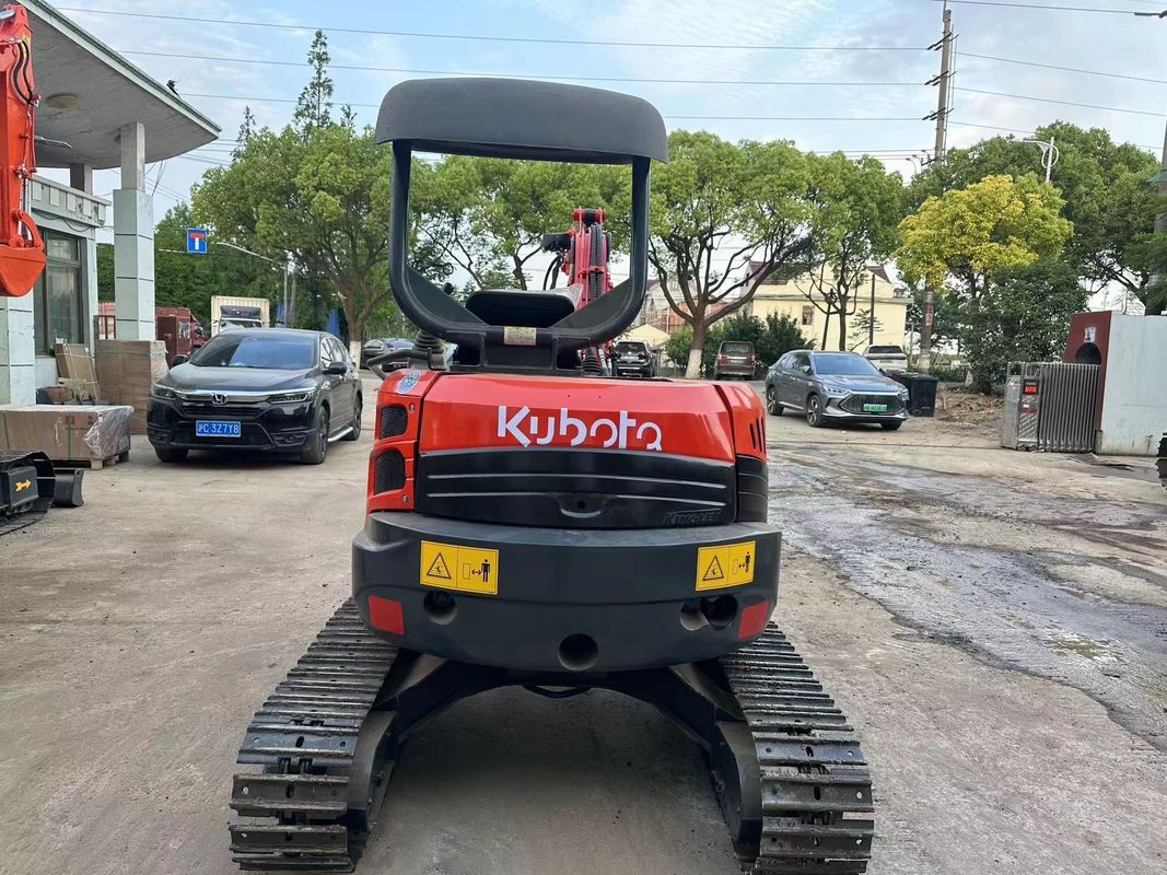 0.15m3 Eimer Rot Farbe Mini Gebraucht Bagger Kubota U35 Gebraucht Mini Bagger
