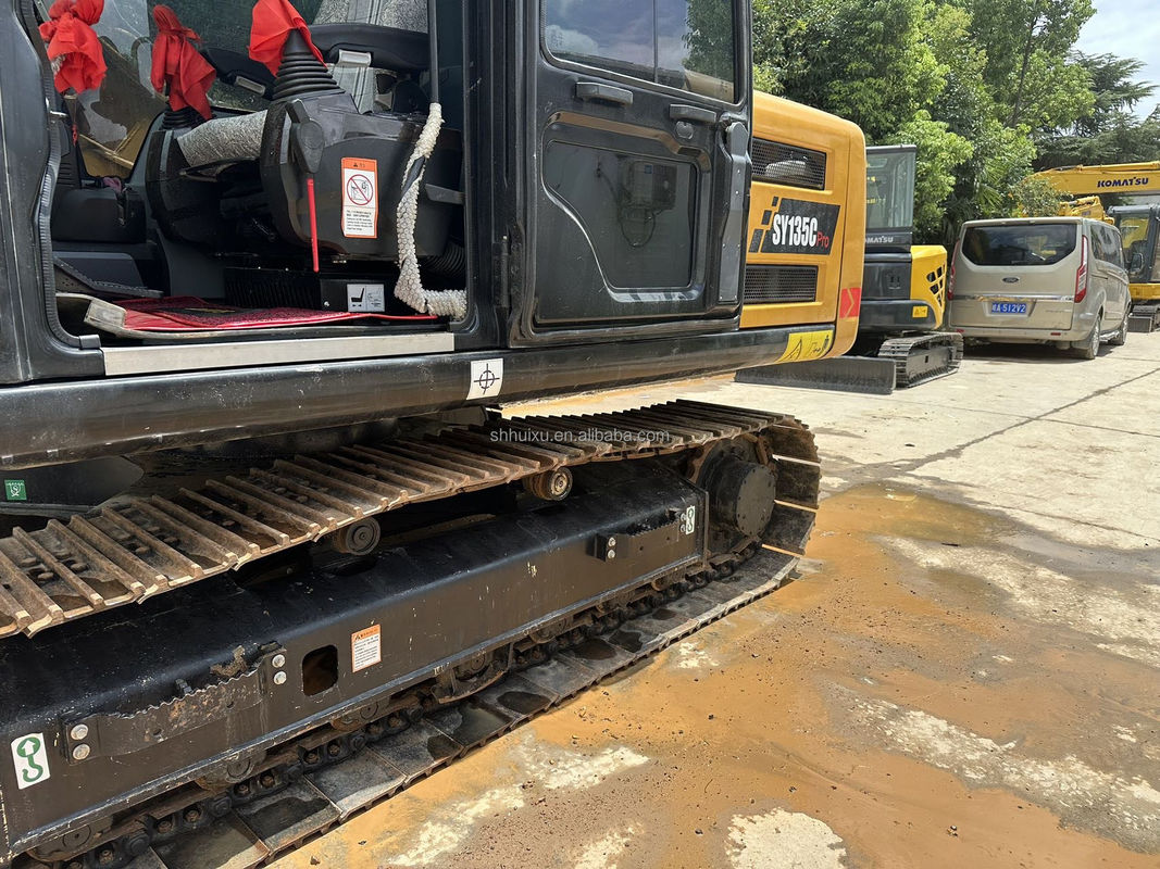 Hohe Bohrleistung Originalmotor Gelb Farbe Verwendet Sany 135 13 Tonnen