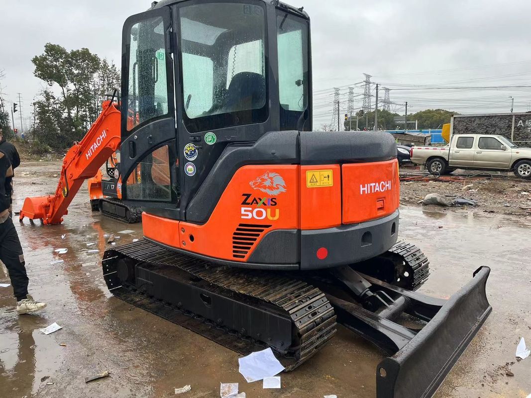 5 Tonnen Boutique Japan Marke Mini Bagger Gebrauchtes Hitachi Zx50u Gebraucht Bagger