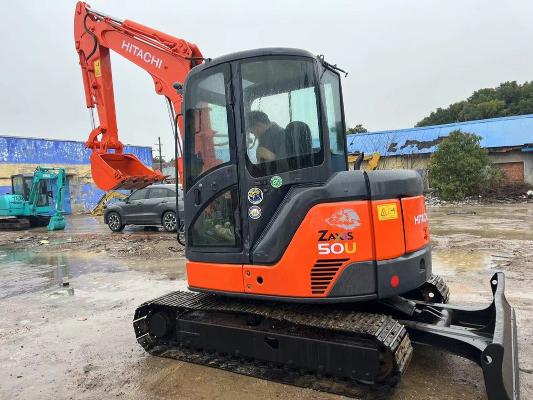 5 Tonnen Boutique Japan Marke Mini Bagger Gebrauchtes Hitachi Zx50u Gebraucht Bagger