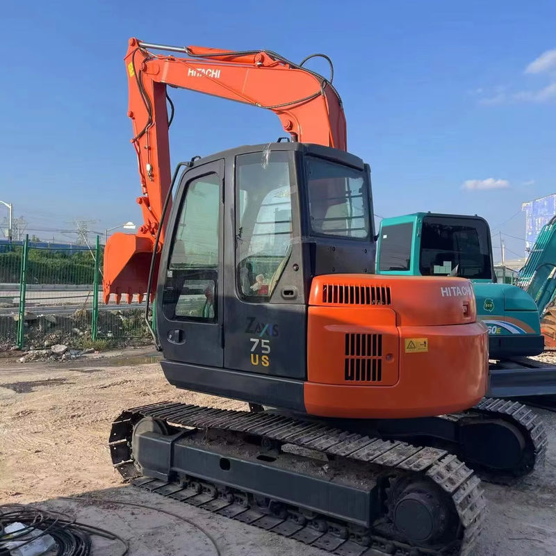 7.1 Tonnen Gebraucht Original Hitachi Zx70 Zx75 Minibagger 0,33m3