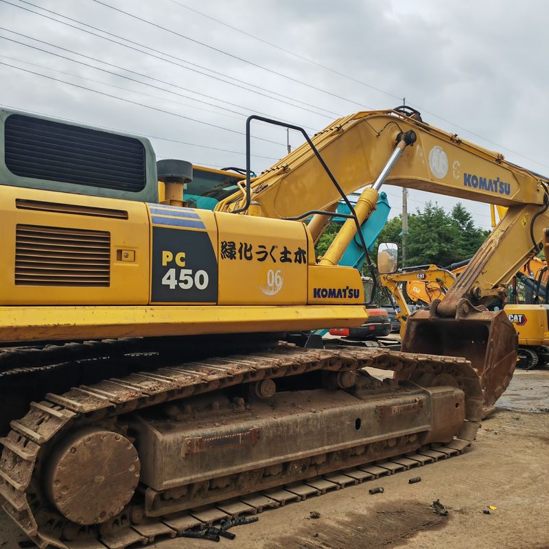Gebrauchtes Crawler Backhoe Bergbau Bagger Komatsu pc450 Original staatliche Maschinen Komatsu 45T Gebraucht Bagger auf Lager zum Verkauf