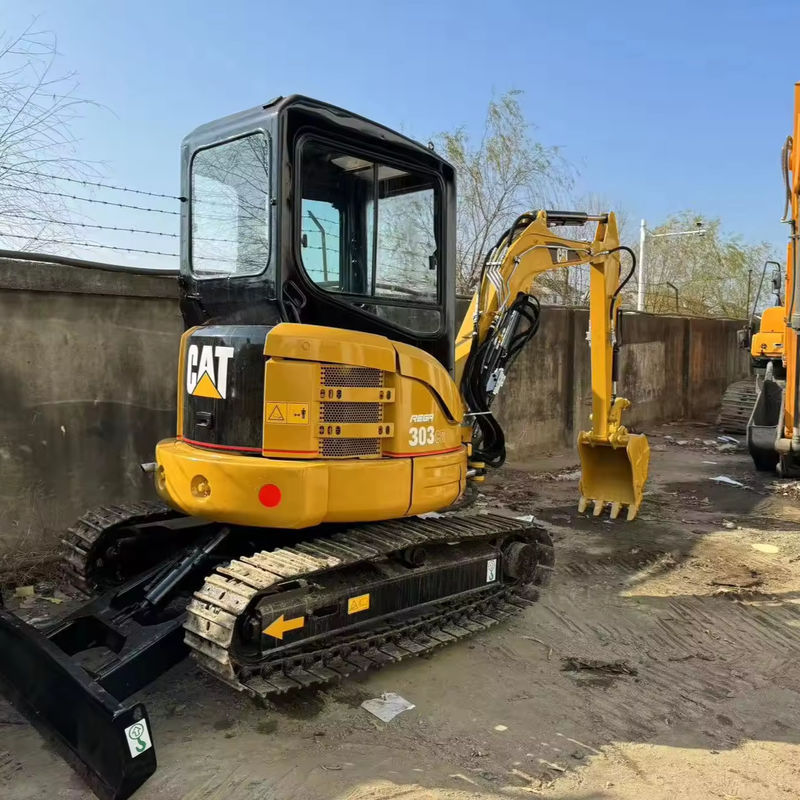 Zuverlässige Qualität Fabrikpreis Traktor Mini gebrauchte Bagger CAT 303 für die Heimarbeit