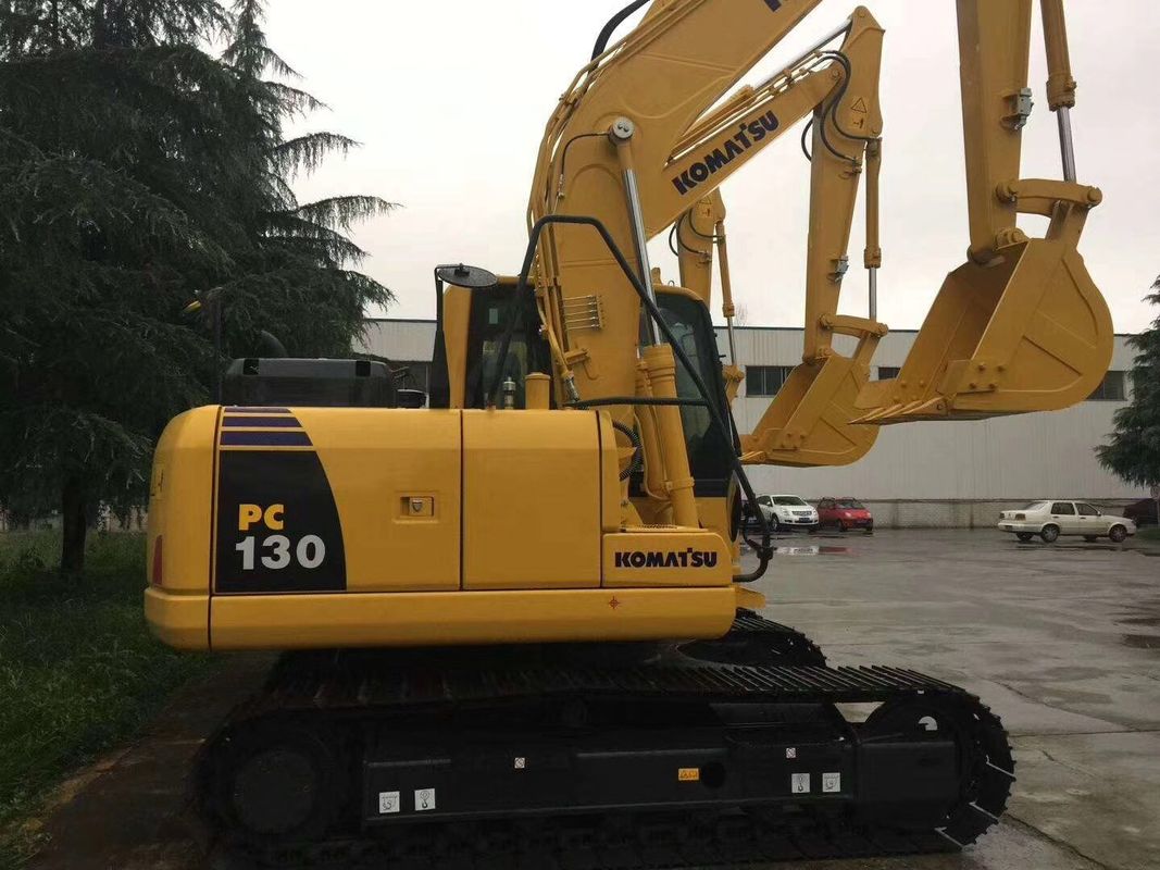 Mittelgroße Baggermaschine mit japanischem Motor gebrauchtes Komatsu pc130/gebrauchtes Komatsu pc130 mit geringer Arbeitszeit zum Verkauf