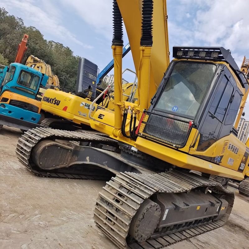 Originalfarbe Gebrauchtbagger komatsu pc350-7/Zweithandbagger komatsu pc350-7 zum Verkauf