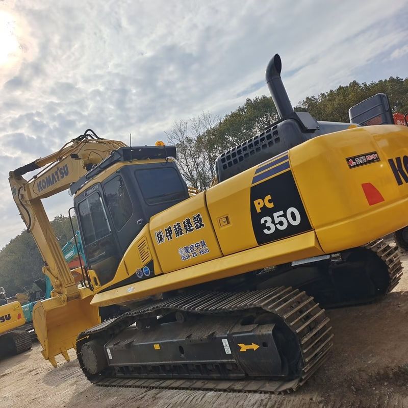 Originalfarbe Gebrauchtbagger komatsu pc350-7/Zweithandbagger komatsu pc350-7 zum Verkauf