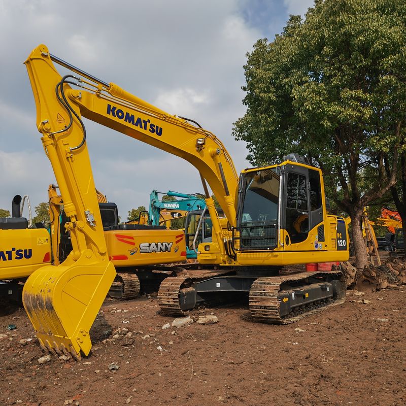 Originalfarbe gebrauchtes Komatsu Bagger Komatsu pc120/Zweithand niedriger Preis Bagger komatsu pc120