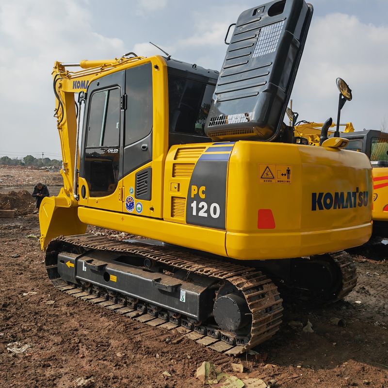 Originalfarbe gebrauchtes Komatsu Bagger Komatsu pc120/Zweithand niedriger Preis Bagger komatsu pc120